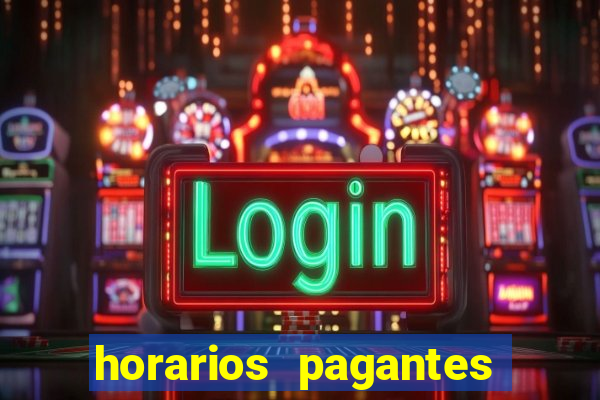 horarios pagantes fortune tiger madrugada